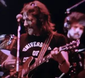 Glen Frey performing in Washington, D.C. in 1977. Credit: Pinterest